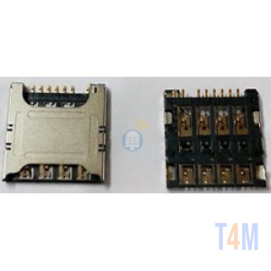 LEITOR CARTAO SIM SAMSUNG I9190 S4 MINI,S6810,NOTE 3